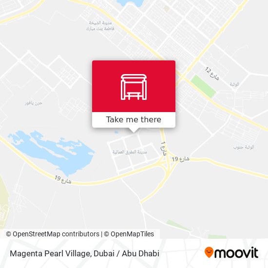 Magenta Pearl Village map