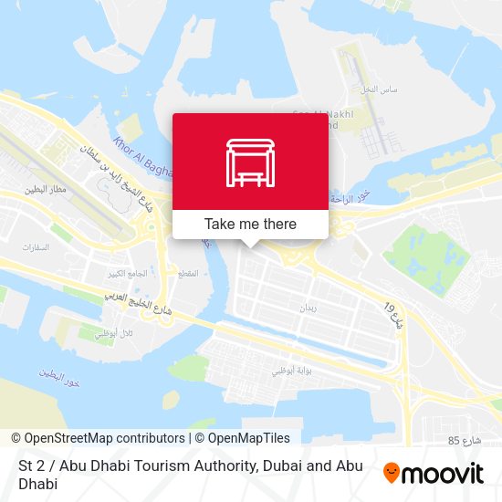 St 2 / Abu Dhabi Tourism Authority map