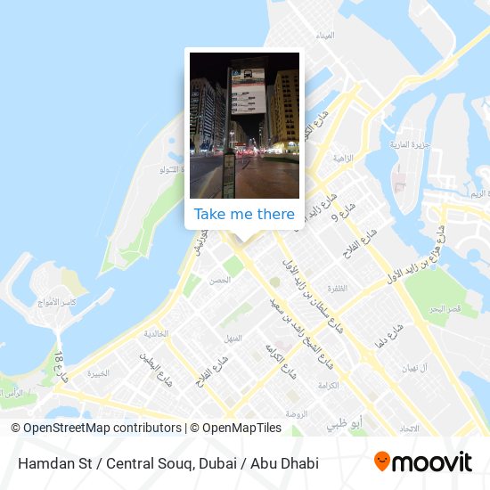 Hamdan St / Central Souq map