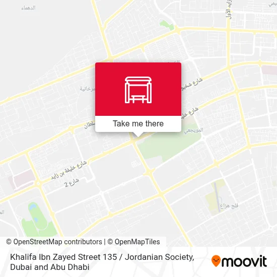 Khalifa Ibn Zayed St 135 / Jordanian Society map