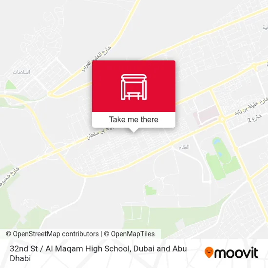 32nd St / Al Maqam High School map