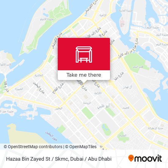 Hazaa Bin Zayed St / Skmc map