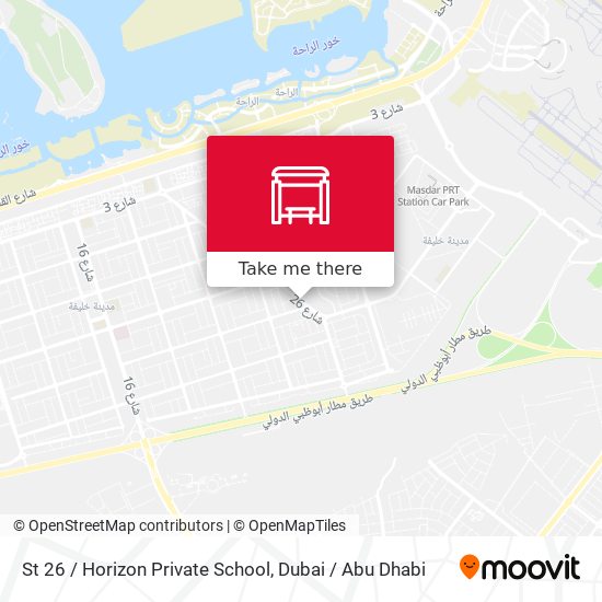 St 26 / Horizon Private School map