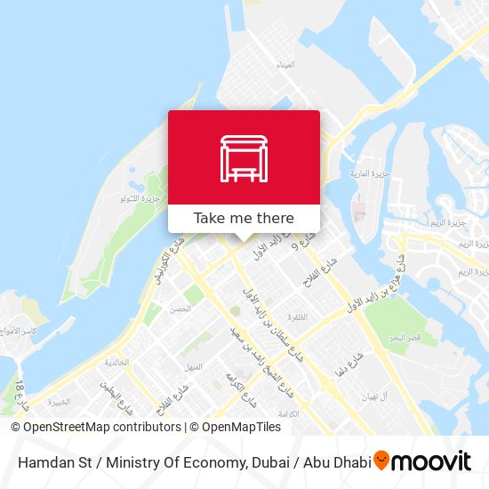 Hamdan St / Ministry Of Economy map