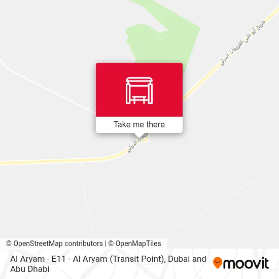Al Aryam - E11 - Al Aryam (Transit Point) map
