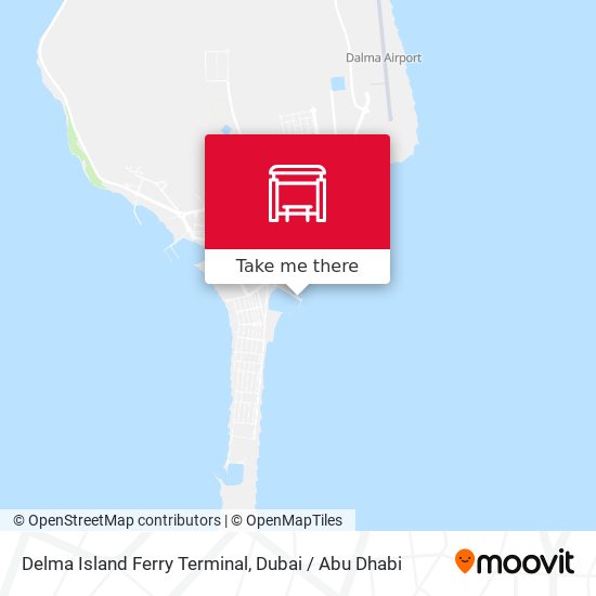 Delma Island Ferry Terminal map