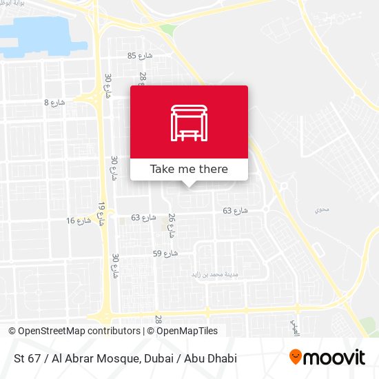 St 67 / Al Abrar Mosque map