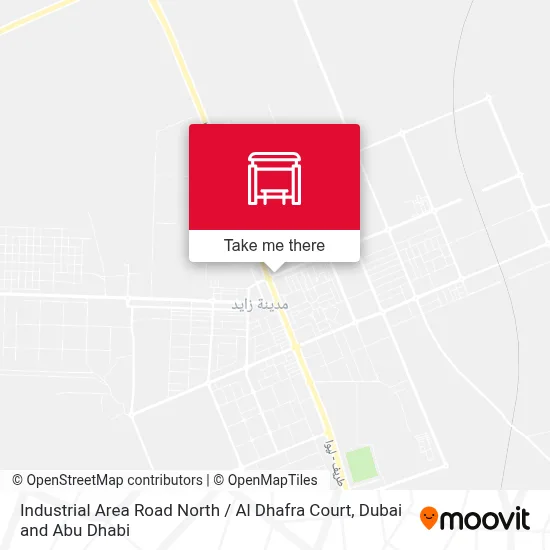 Industrial Area Road North / Al Dhafra Court map