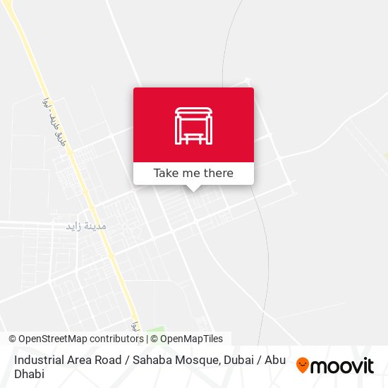 Industrial Area Road / Sahaba Mosque map