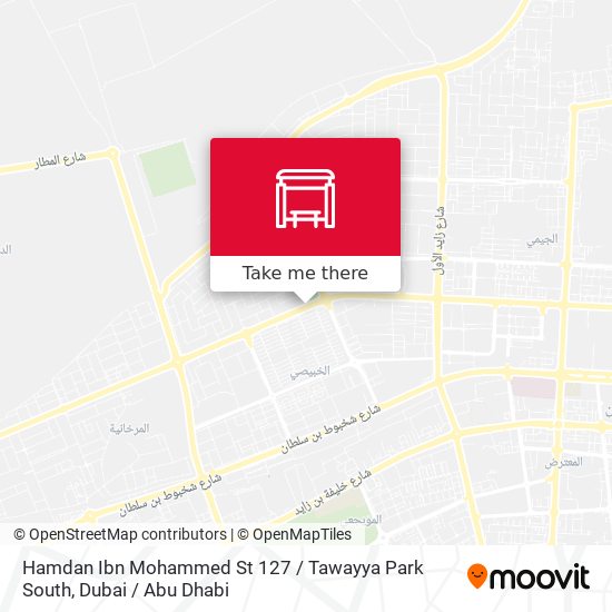 Hamdan Ibn Mohammed St 127 / Tawayya Park South map
