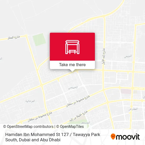 Hamdan Ibn Mohammed St 127 / Tawayya Park South map