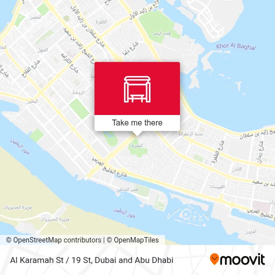Al Karamah St / 19 St map