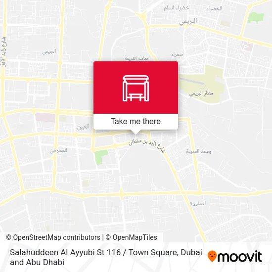 Salahuddeen Al Ayyubi St 116 / Town Square map