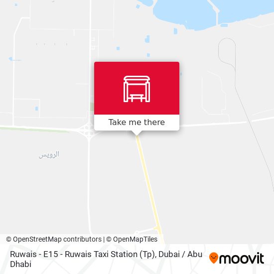 Ruwais - E15 - Ruwais Taxi Station (Tp) map