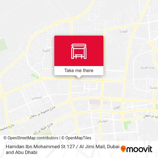 Hamdan Ibn Mohammed St 127 / Al Jimi Mall map