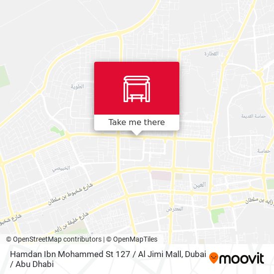 Hamdan Ibn Mohammed St 127 / Al Jimi Mall map
