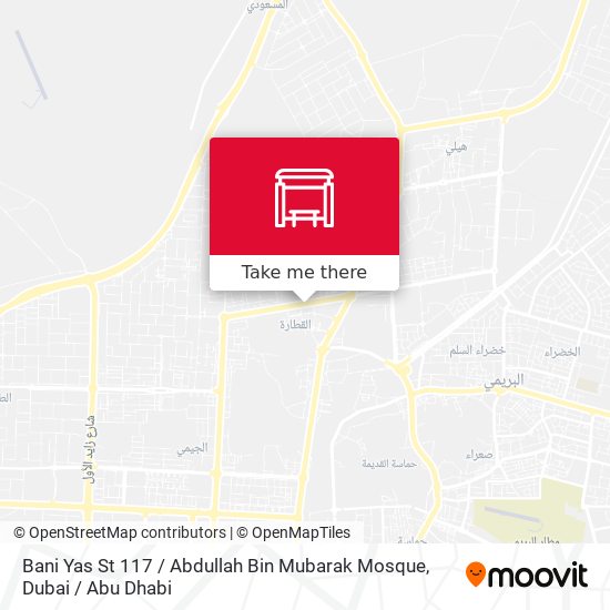 Bani Yas St 117 / Abdullah Bin Mubarak Mosque map