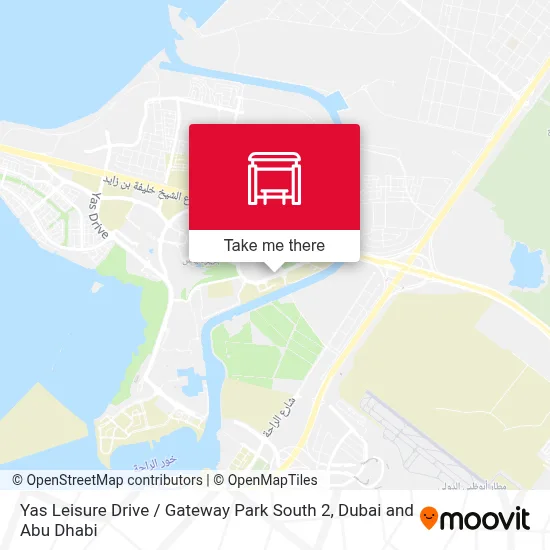 Yas Leisure Drive / Gateway Park South 2 map