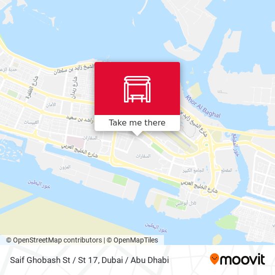Saif Ghobash St  / St 17 map