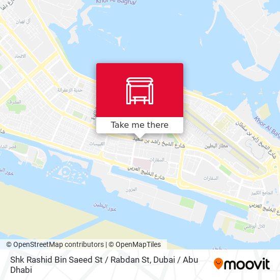 Shk Rashid Bin Saeed St / Rabdan St map