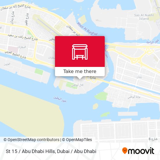 St 15 / Abu Dhabi Hills map