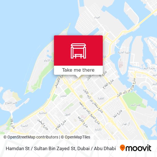 Hamdan St / Sultan Bin Zayed St map