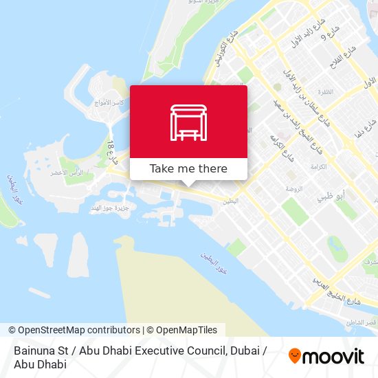 Bainuna St / Abu Dhabi Executive Council map