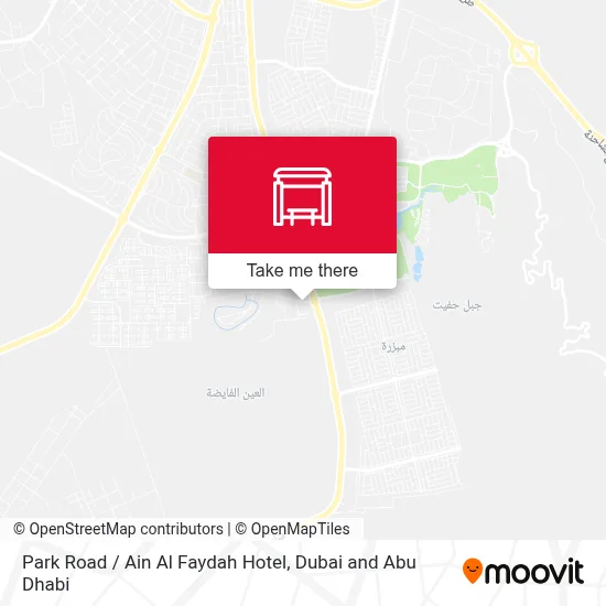 Park Road  / Ain Al Faydah Hotel map