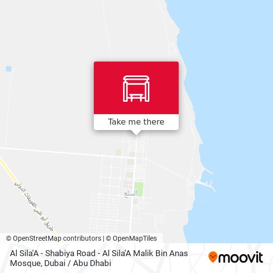 Al Sila'A - Shabiya Road - Al Sila'A Malik Bin Anas Mosque map