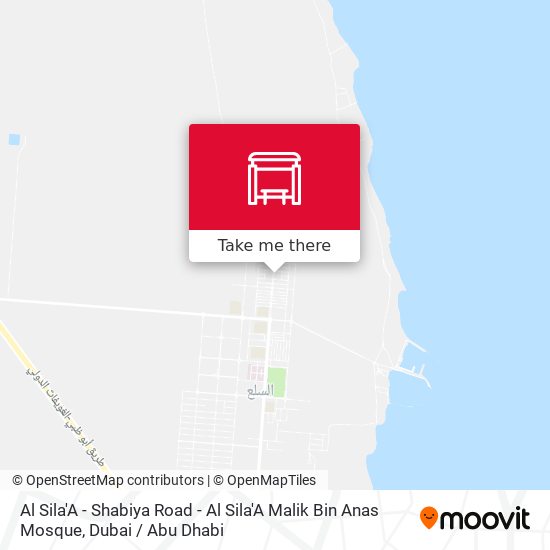 Al Sila'A - Shabiya Road - Al Sila'A Malik Bin Anas Mosque map