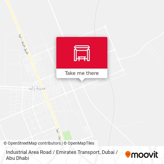 Industrial Area Road / Emirates Transport map
