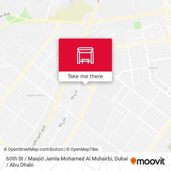 60th St / Masjid Jamla Mohamed Al Muhairbi map
