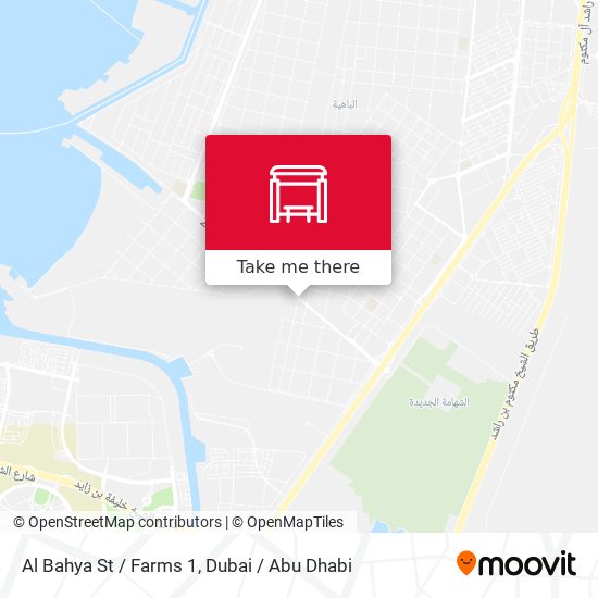 Al Bahya St / Farms 1 map
