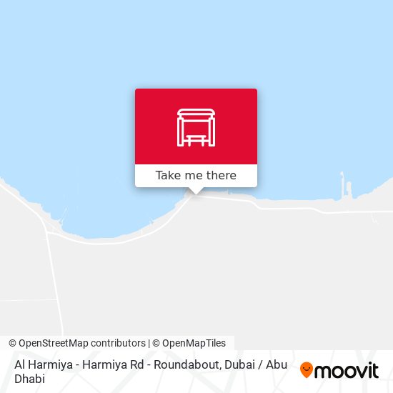 Al Harmiya - Harmiya Rd - Roundabout map