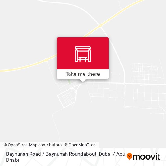 Baynunah Road / Baynunah Roundabout map