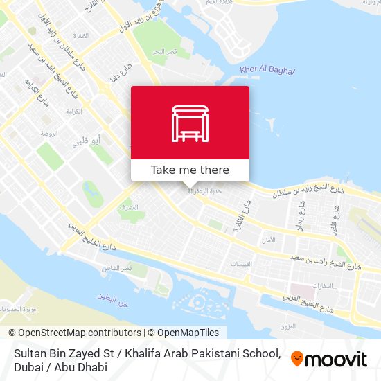 Sultan Bin Zayed St / Khalifa Arab Pakistani School map