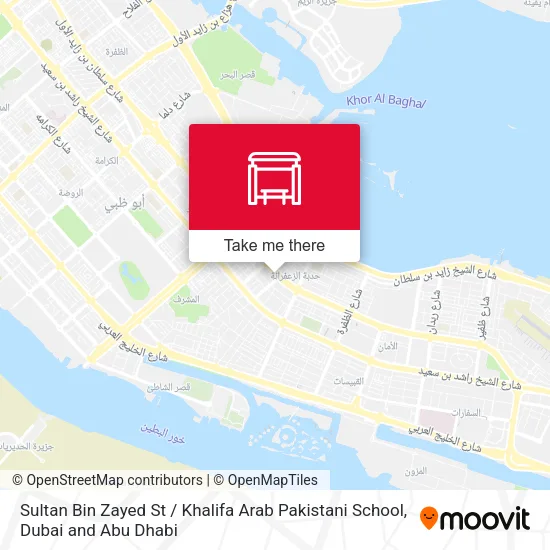Sultan Bin Zayed St / Khalifa Arab Pakistani School map