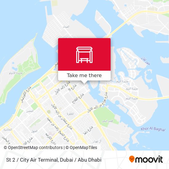 St 2 / City Air Terminal map