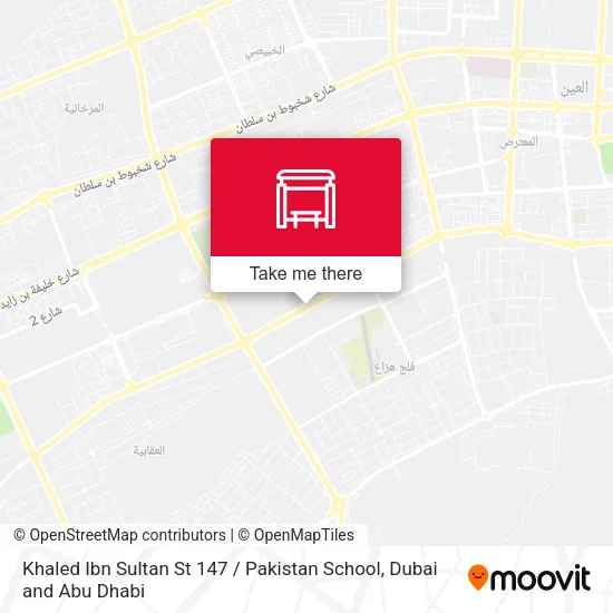Khaled Ibn Sultan St 147 / Pakistan School map