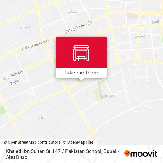 Khaled Ibn Sultan St 147 / Pakistan School map