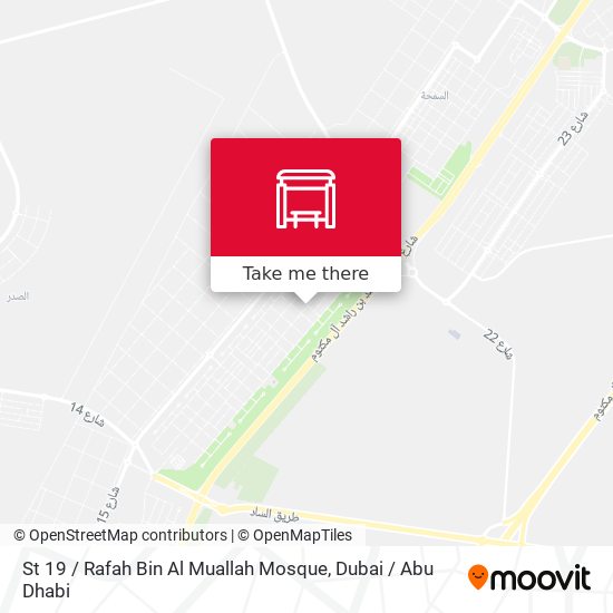 St 19 / Rafah Bin Al Muallah Mosque map