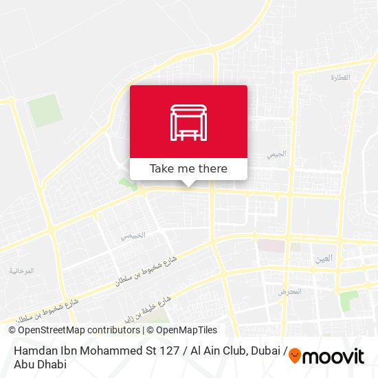 Hamdan Ibn Mohammed St 127 / Al Ain Club map