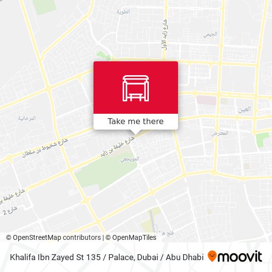 Khalifa Ibn Zayed St 135 / Palace map