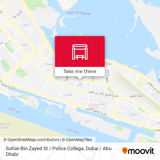 Sultan Bin Zayed St / Police College map