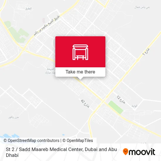 St 2 / Sadd Maareb Medical Center map