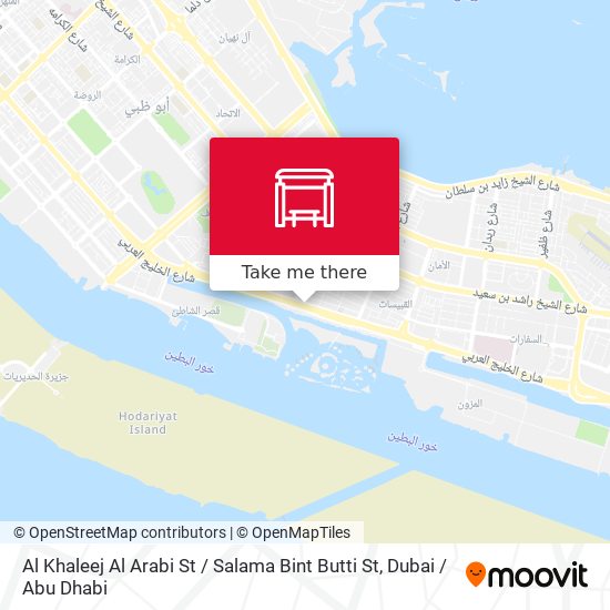 Al Khaleej Al Arabi St / Salama Bint Butti St map