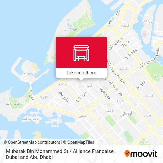 Mubarak Bin Mohammed St / Alliance Francaise map