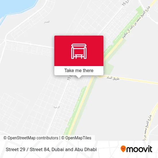 Street 29 / Street 84 map