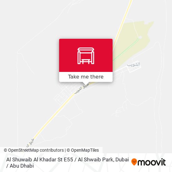 Al Shuwaib Al Khadar St E55  / Al Shwaib Park map