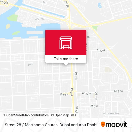 St 28 / Marthoma Church map